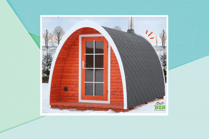 Amazon Is Selling A Two-Room 'Igloo' Sauna