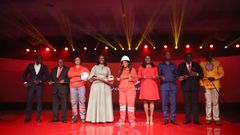 A group Photograph from the Vodafone 4G launch