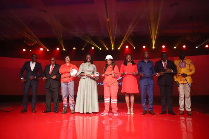 A group Photograph from the Vodafone 4G launch