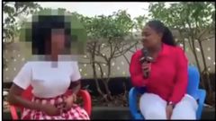 27-year-old Ghanaian lady accuses father of breaking her virginity and those of her three sisters(video)