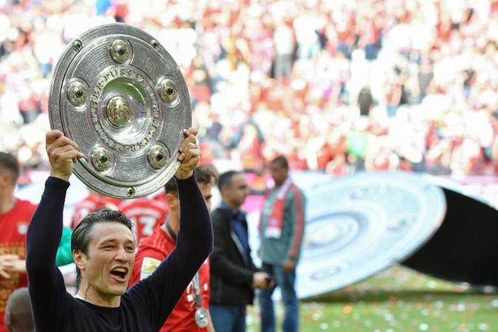 Niko Kovac led Bayern Munich to a Bundesliga and German Cup double last season