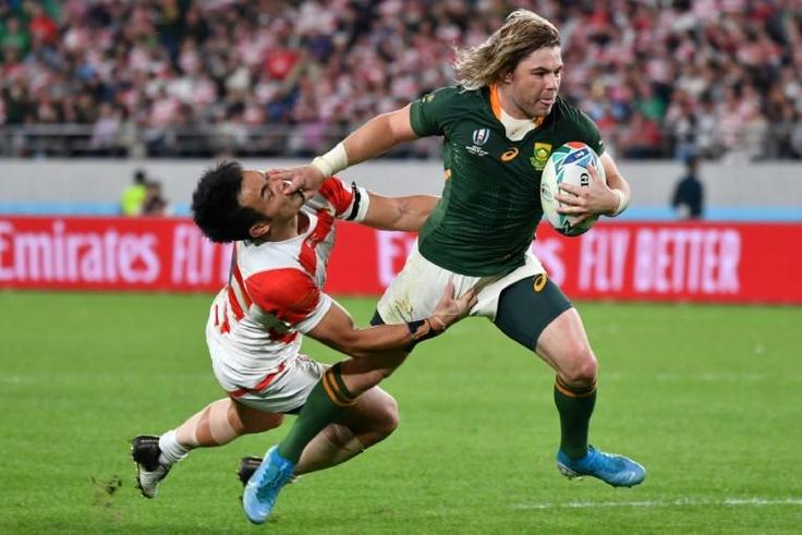South Africa's scrum-half Faf de Klerk predicted a "slippery" match against Wales