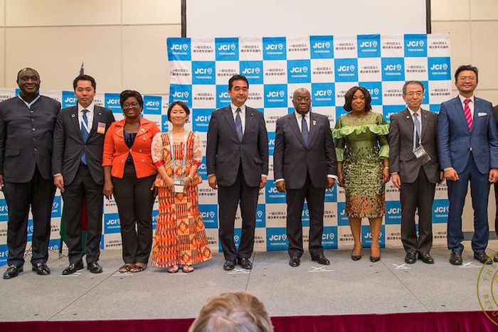 Nana Addo in Tokyo