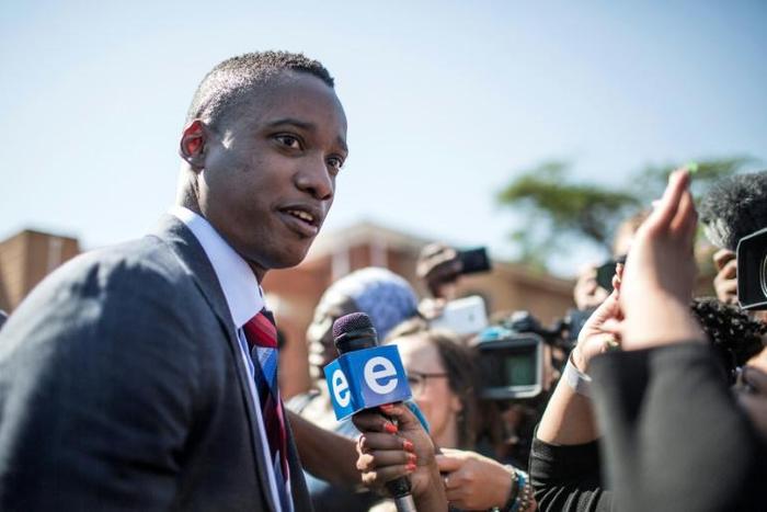 File picture of Duduzane Zuma as he entered Randburg Magistrates Court in October