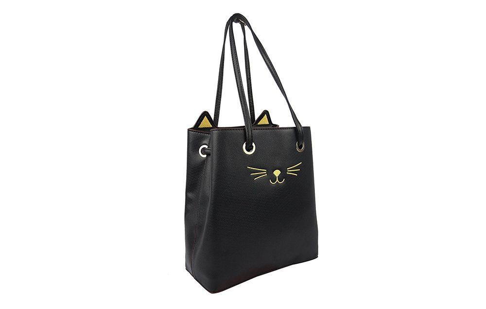 QZUnique Cat Ear Casual Tote