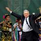 Mexican President Andres Manuel Lopez Obrador, pictured on July 1, 2019, ran as an anti-establishment leftist when he was elected last year