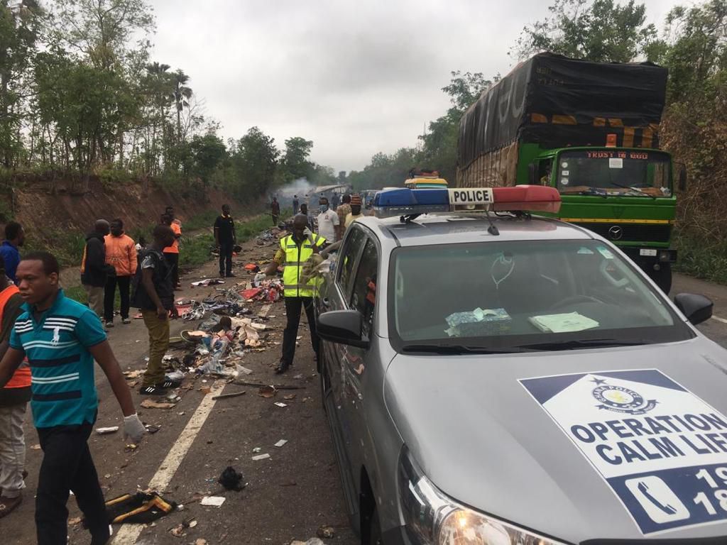 Kintampo-Techiman road accident