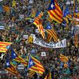 350,000 people marched in Barcelona to protest jail sentences handed down to Catalan separatist leaders