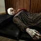 Syrian patient Fatima al-Issa who was hit by shrapnel during Turkish bombardment of Ras al-Ain, rests after receiving treatment at a hospital in the town of Tal Tamr in the countryside of Syria's northeastern Hasakeh province, on October 11, 2019.Ankar...