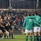New Zealand players perform the haka ahead of their last match against Ireland in November 17, 2018. Ireland won the match 16-9