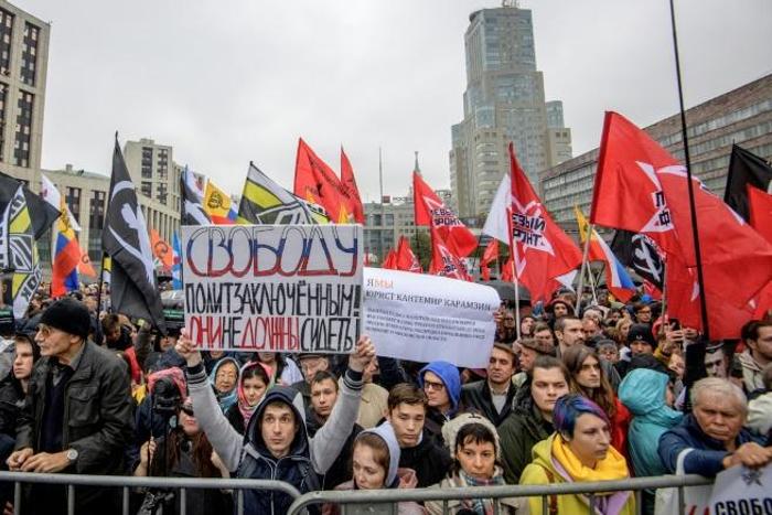 The authorities have increasingly been cracking down on dissent
