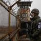 A South Korean soldier at the Demilitarised Zone separating North and South Korea