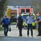 The six-seater aircraft travelling from France to the town of Egelsbach south of Frankfurt went down in a field on Sunday