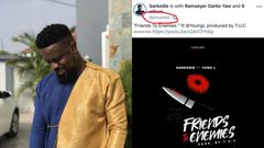 Sarkodie has started boosting his music online