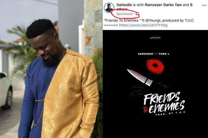 Sarkodie has started boosting his music online