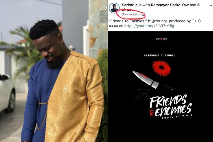 Sarkodie has started boosting his music online
