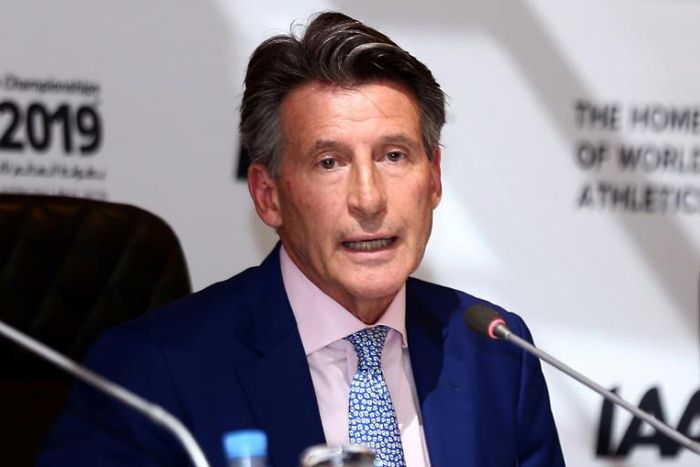 Sebastian Coe was elected IAAF president in 2015