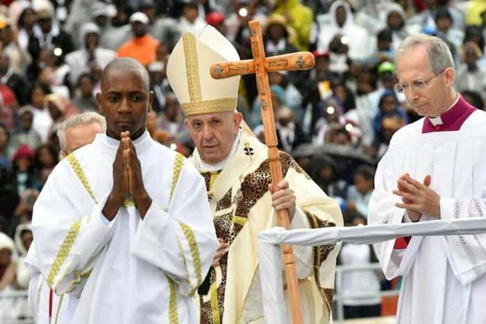 The pope warned that vengeance could result in an endless spiral of violence