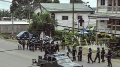Cameroon launched a crackdown in two English-speaking regions after separatists declared independence in October 2017