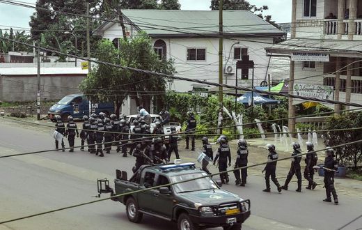 Cameroon launched a crackdown in two English-speaking regions after separatists declared independence in October 2017