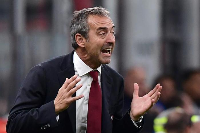 Marco Giampaolo has lost four of his seven games in charge of AC Milan.