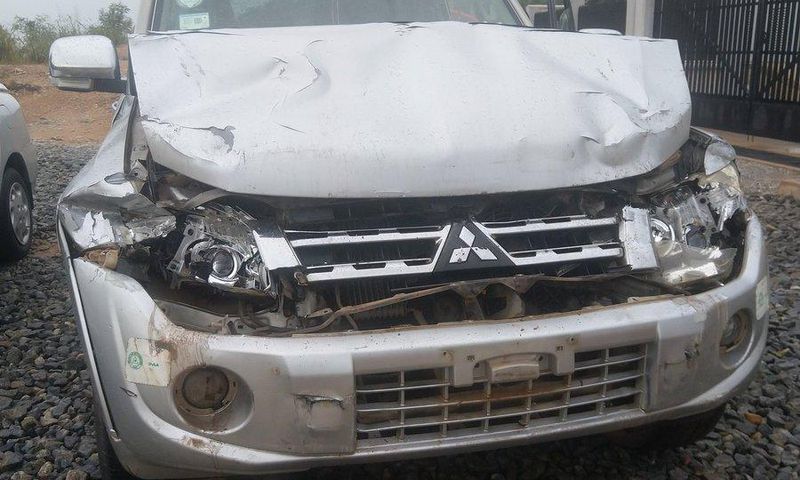 Trigmatic involved in an accident