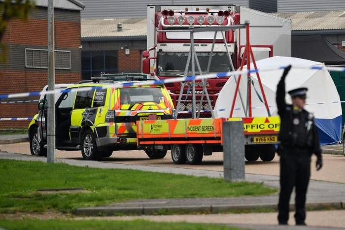 All 93 victims were pronounced dead at the scene in an industrial park in Grays, east of London