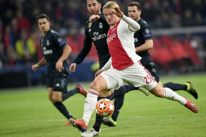 Danish forward Kasper Dolberg joinds French club Nice from Ajax