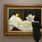 The painting "Olympia" by French artist Edouard Manet has been renamed "Laure" after the woman who posed as a black maid