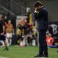 Blame me: Antonio Conte's Inter Milan drew 1-1 to outsiders Slavia Prague.