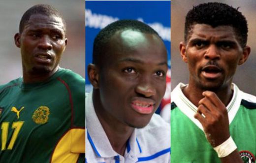 Marc-Vivien Foe, Raphael Dwamena and Kanu