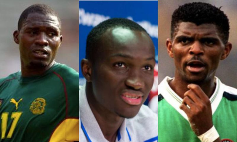 Marc-Vivien Foe, Raphael Dwamena and Kanu