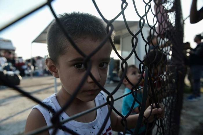 A government source said that other migrants ferried off Lesbos would be transferred to different camps