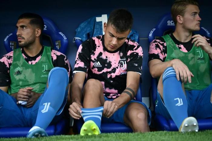 Emre Can (L) has been left off Juve's Champions League roster