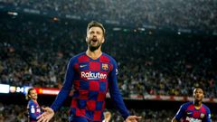 Barcelona's Gerard Pique made a move to buy Notts County last summer.