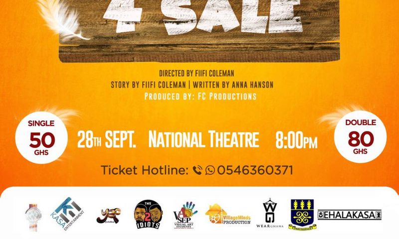 Kalybos and Bismark The Joke star in new play, FOWLS FOR SALE