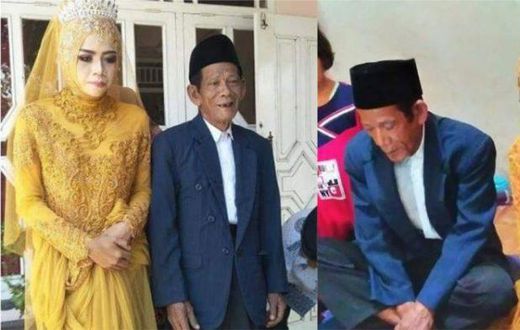 27-year-old lady marries 33-year-old grandpa, attributes it to love at first sight