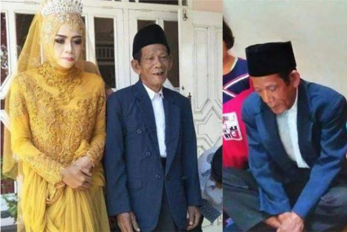 27-year-old lady marries 33-year-old grandpa, attributes it to love at first sight