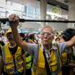 'Grandpa Wong' is a regular sight at Hong Kong's street battles