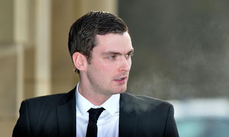 Adam Johnson arrives at Bradford Crown Court in 2016