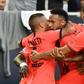 Love in: Neymar has scored PSG's last three Ligue 1 goal including the winner against Botdeaux
