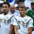 Jerome Boateng, Mats Hummels and Thomas Mueller at the World Cup