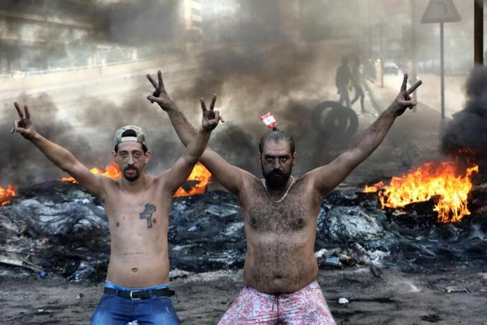 Lebanese demonstrators have been angered by an austerity budget the government passed in July which requires a raft of tax increases to trim a ballooning deficit