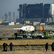 Two astronauts who survived an aborted Soyuz launch last year were preparing for blast-off Thursday aboard the giant Soyuz MS-12 rocket from the Russian-leased Baikonur cosmodrome in Kazakhstan