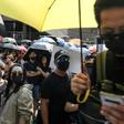 Thousands joined the unsanctioned rally in Hong Kong regardless