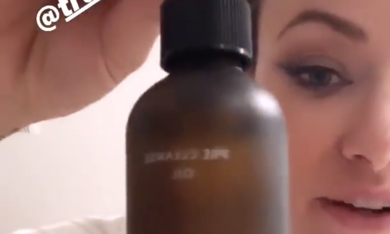 Olivia Wilde Double Cleanses Her Face On Instagram