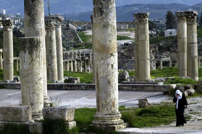 The ancient Roman city of Jerash is a major tourist attraction in Jordan