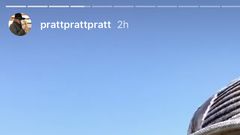 Chris Pratt's Insta'ing From an Air Force Base