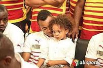 Cute photos of Ghanaian footballers kids