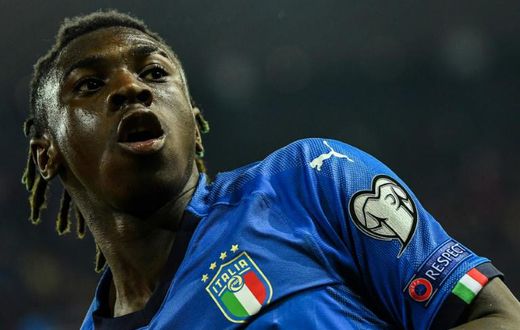 Moise Kean has been dropped by Italy as punishment for ill-discipline with the Under-21 team
